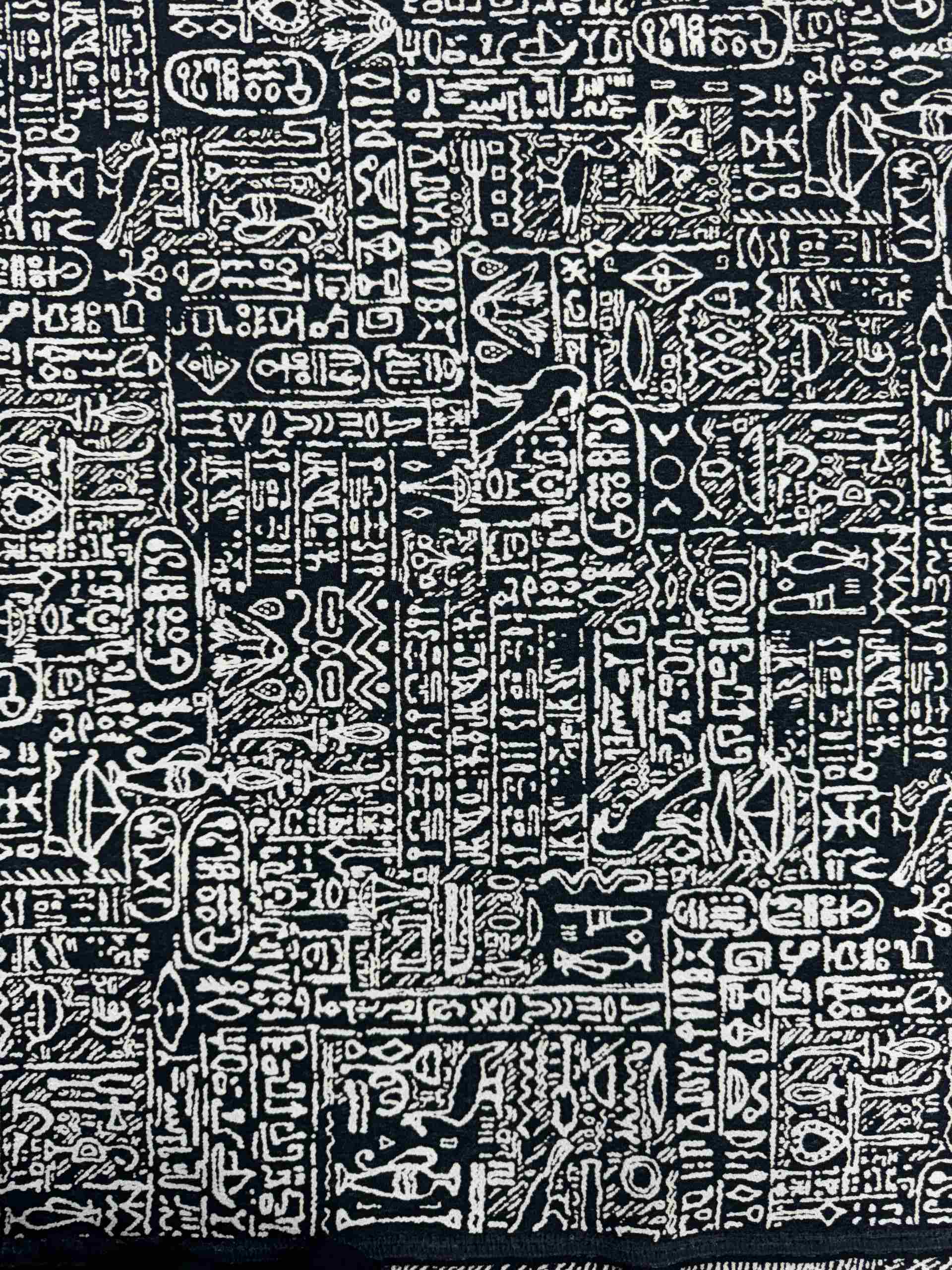 古代柄の生地